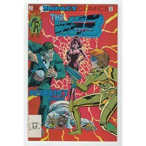 Vintage 1990 Impact Comics The WE3 Meridians Gambit #7 Comic Book